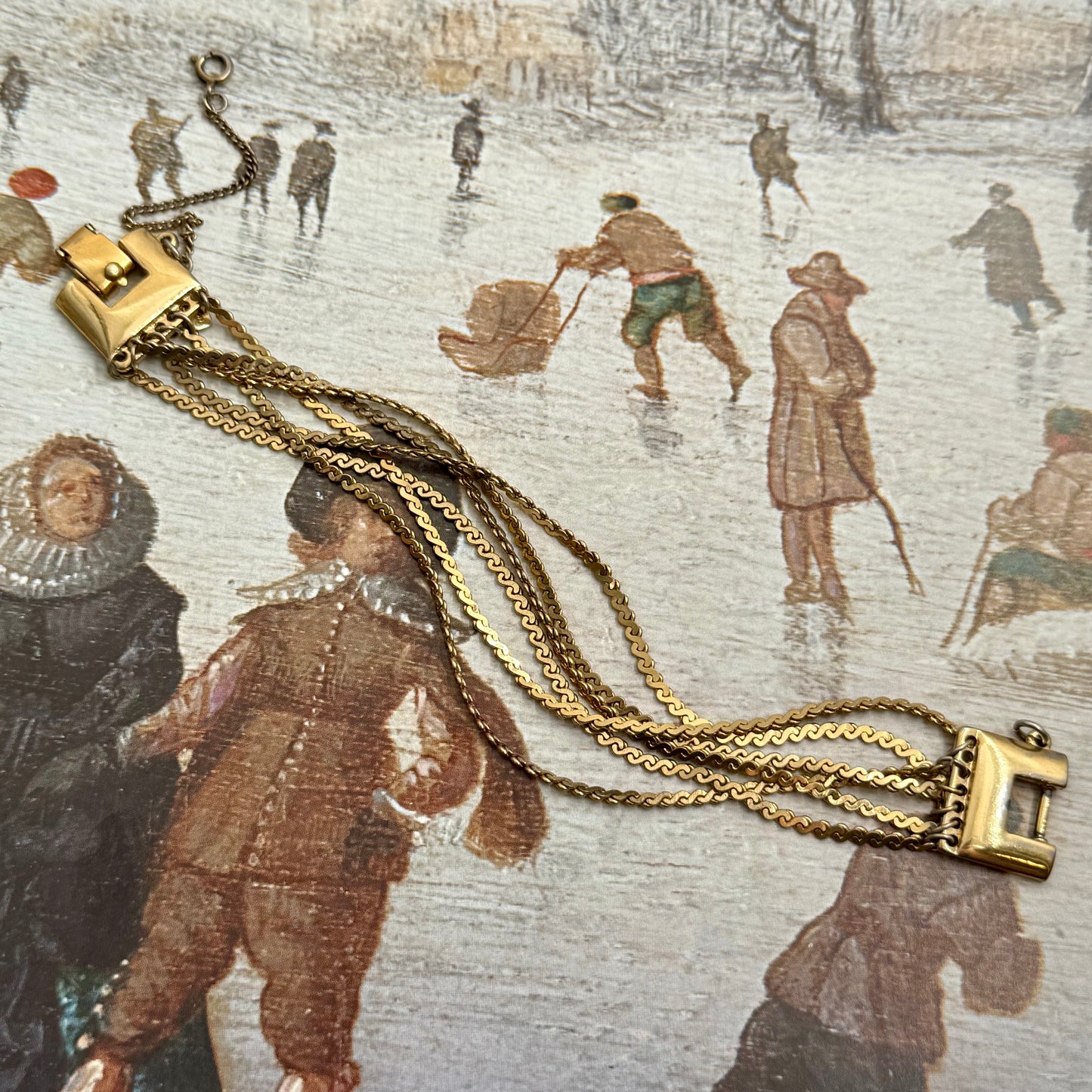 Monet İmzalı Vintage Bileklik