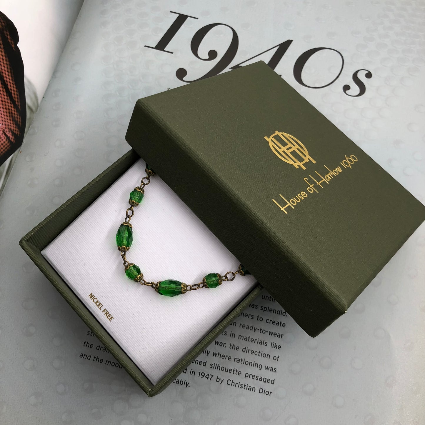 House Of Harlow 1960 İmzalı Vintage Kolye