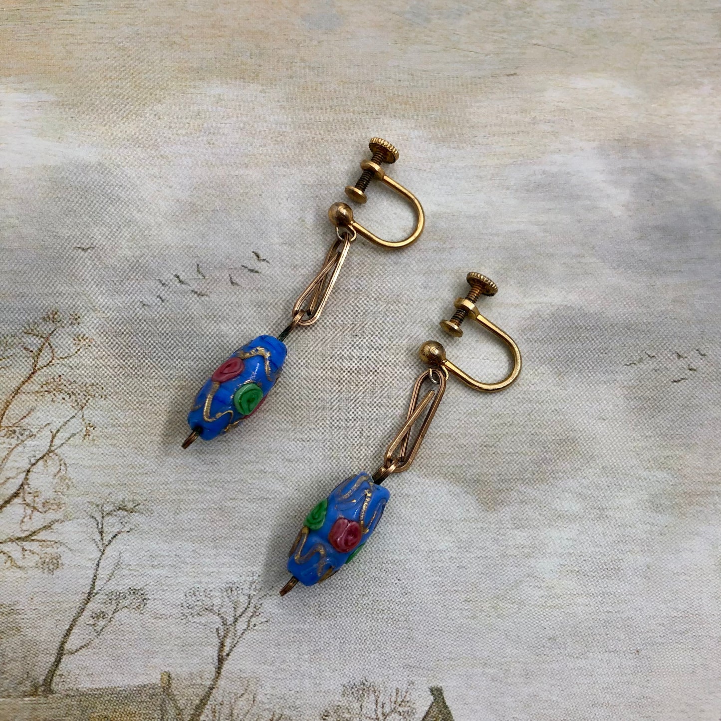Vintage Murano Küpe