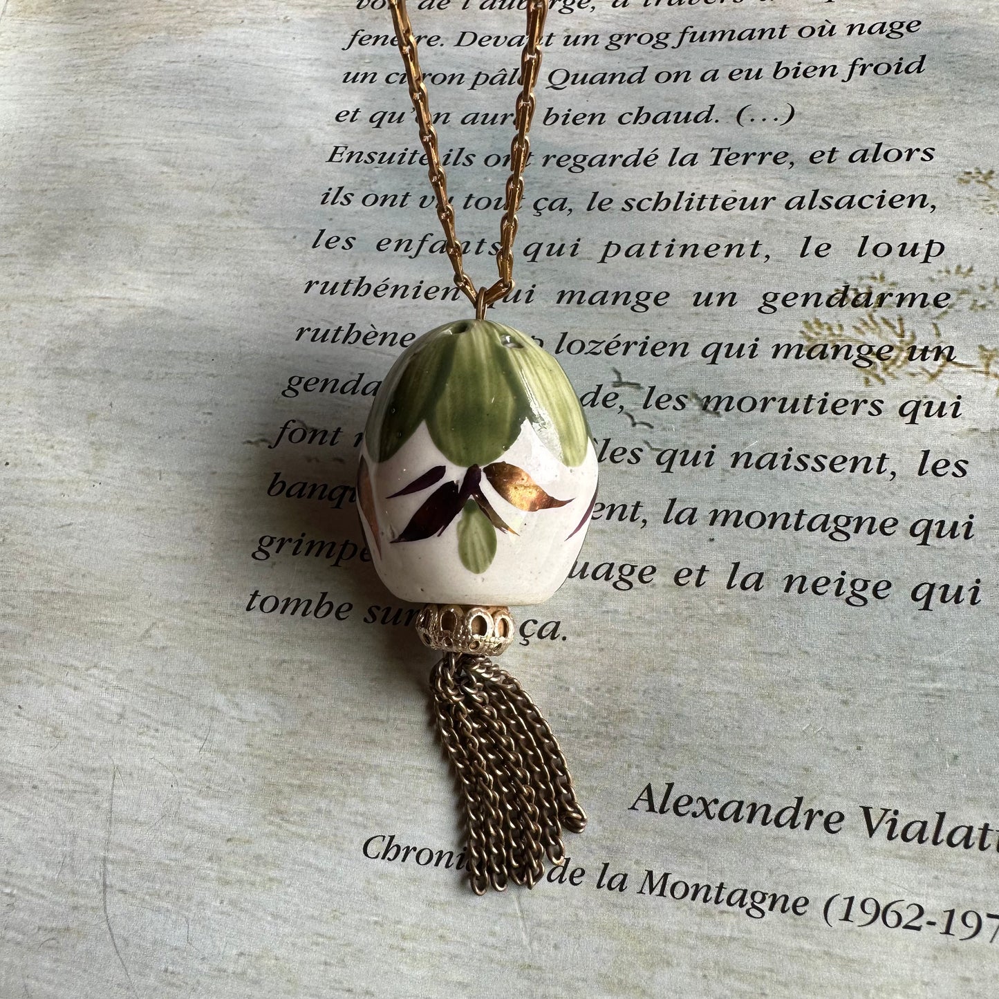 Vintage Pomander Kolye