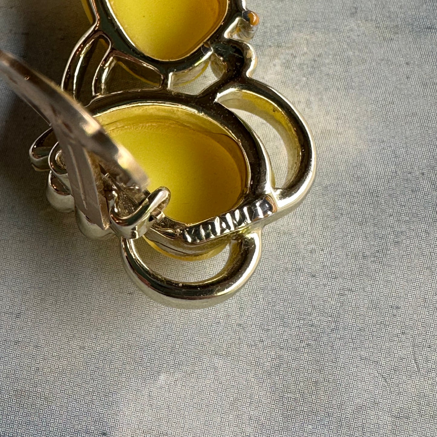 Kramer İmzalı Vintage Küpe