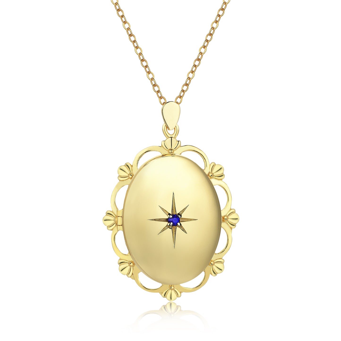 Kutup Yıldızı Locket Kolye - Artisan Koleksiyonu