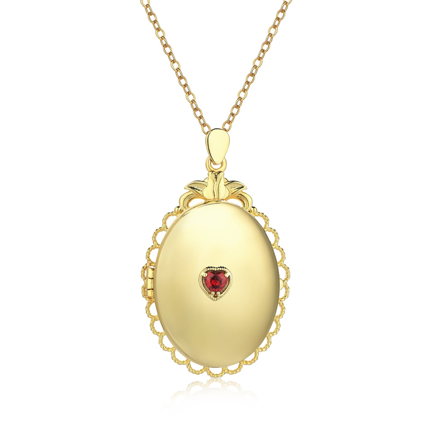 Kalp Locket Kolye - Artisan Koleksiyonu