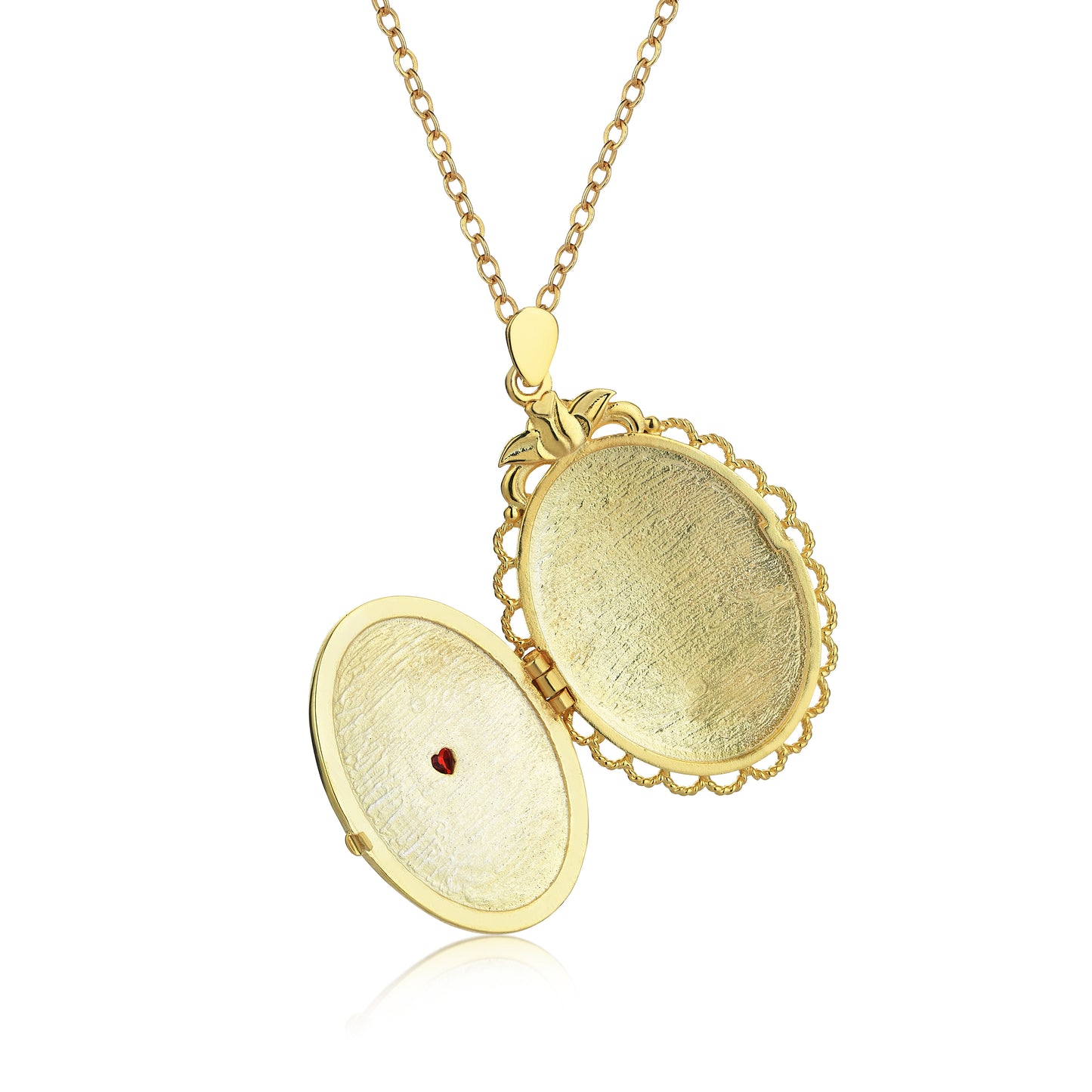 Kalp Locket Kolye - Artisan Koleksiyonu