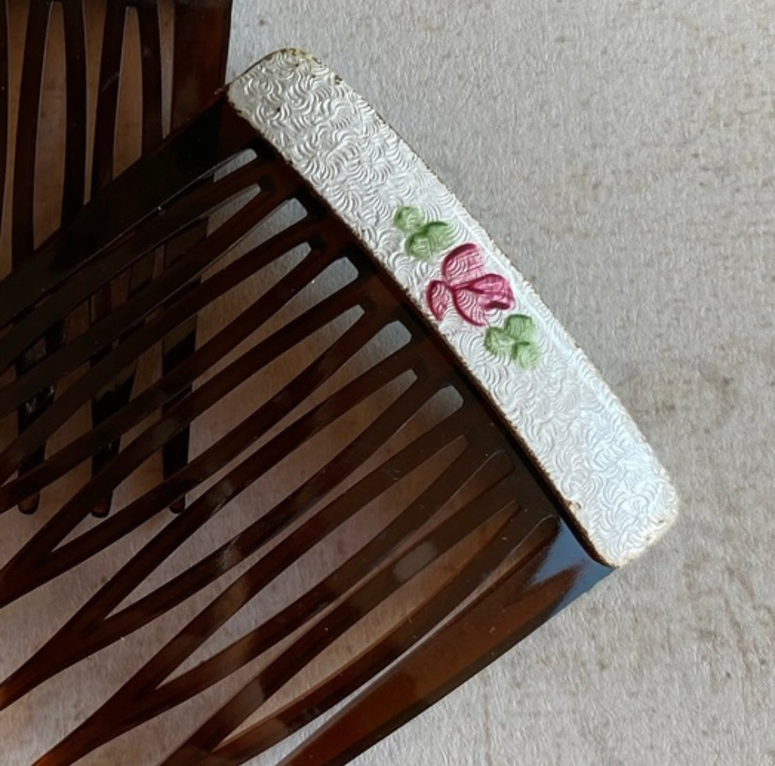 Vintage Guilloche Mineli Tarak