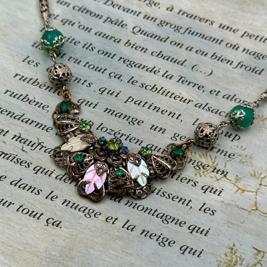 Antika Çekoslovak Kolye