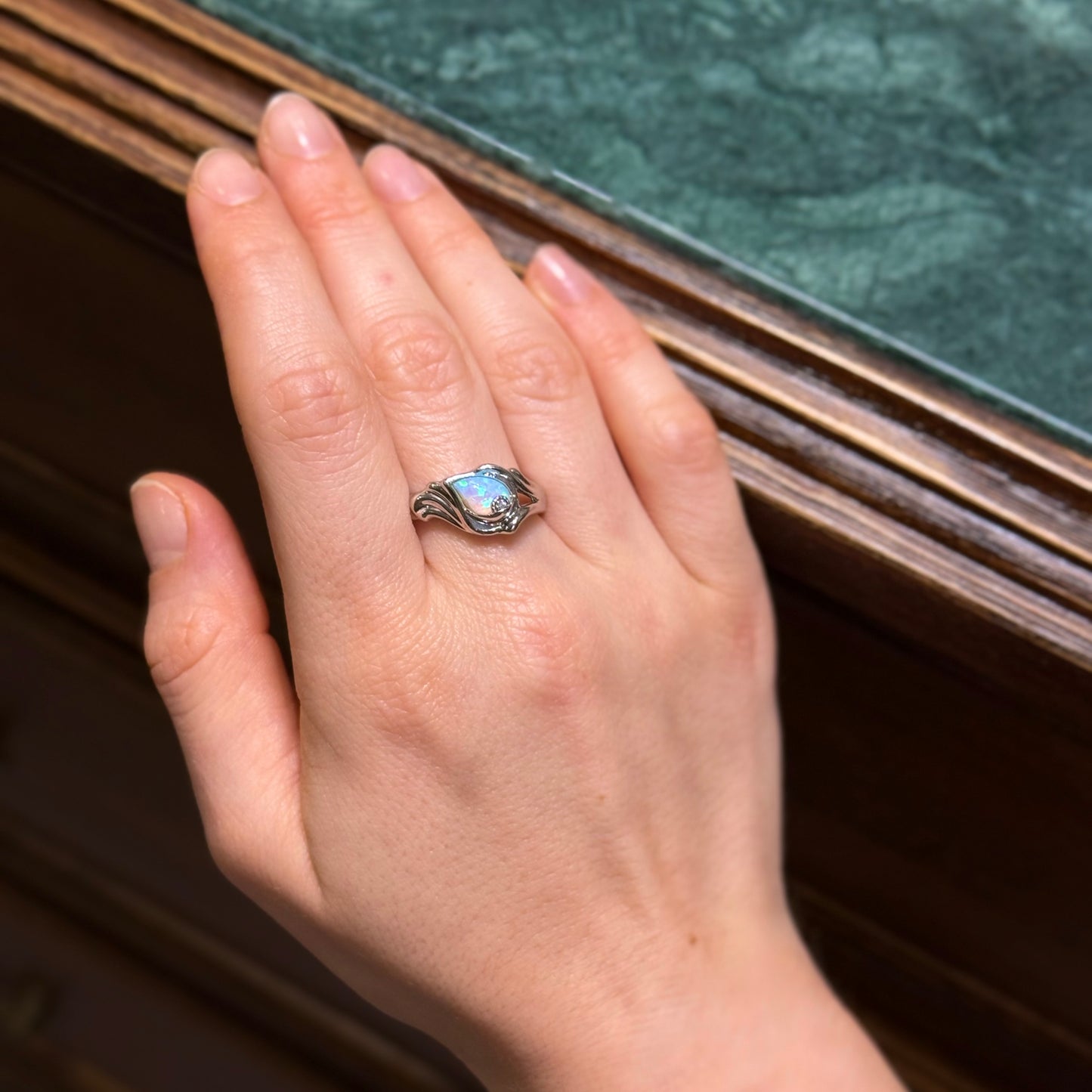 Bradford İmzalı Vintage Gümüş Yüzük