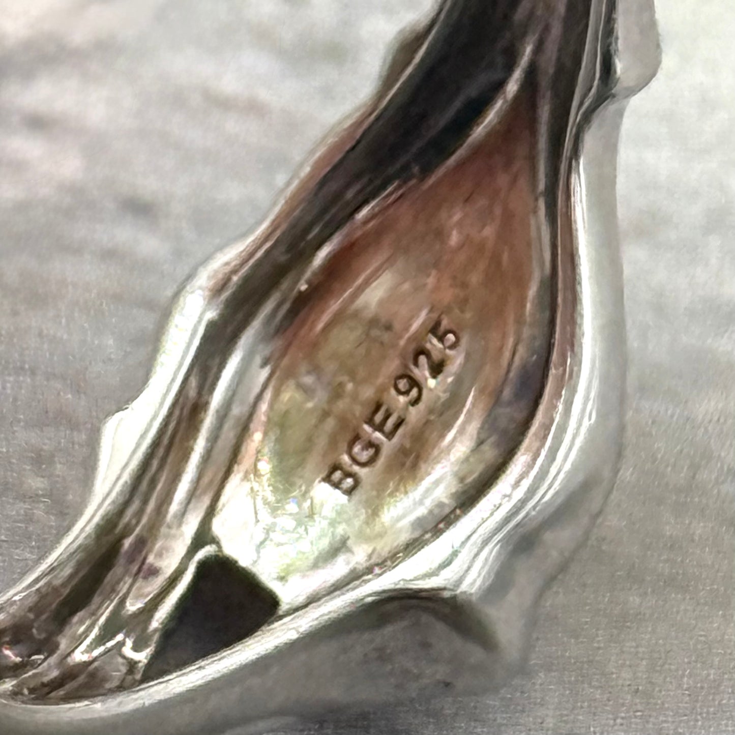 Bradford İmzalı Vintage Gümüş Yüzük