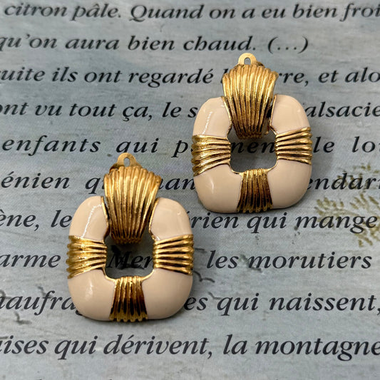 Vintage Mineli Küpe