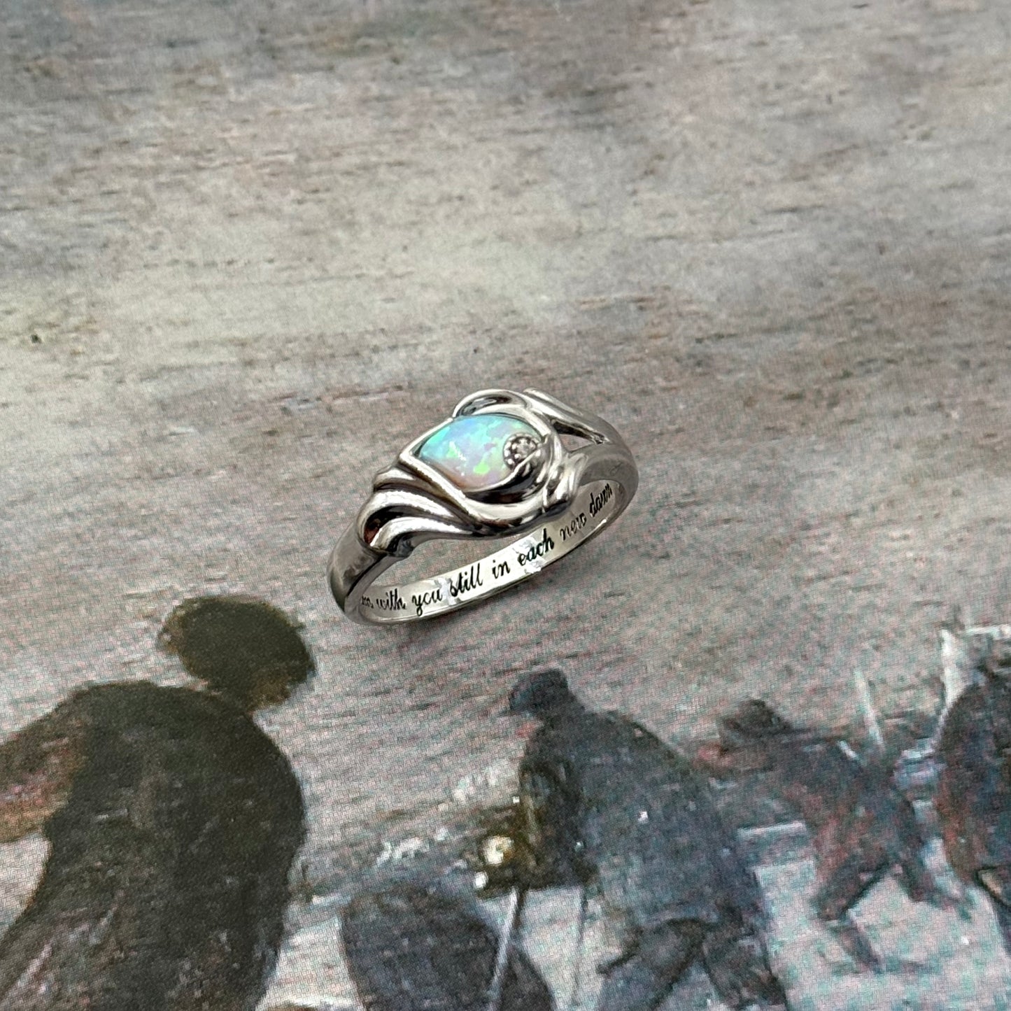 Bradford İmzalı Vintage Gümüş Yüzük