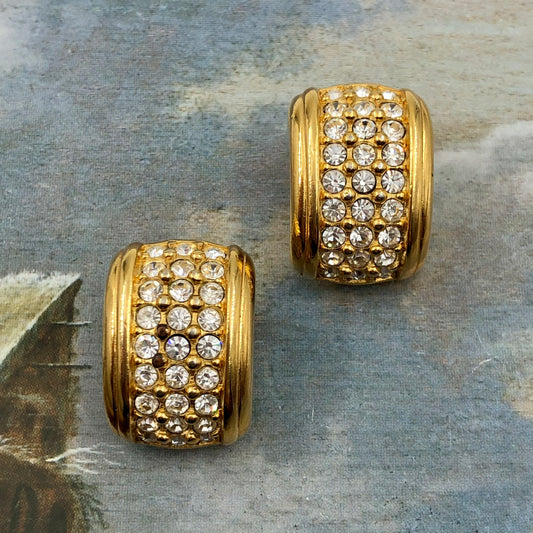Swarovski Kristal Vintage Küpe