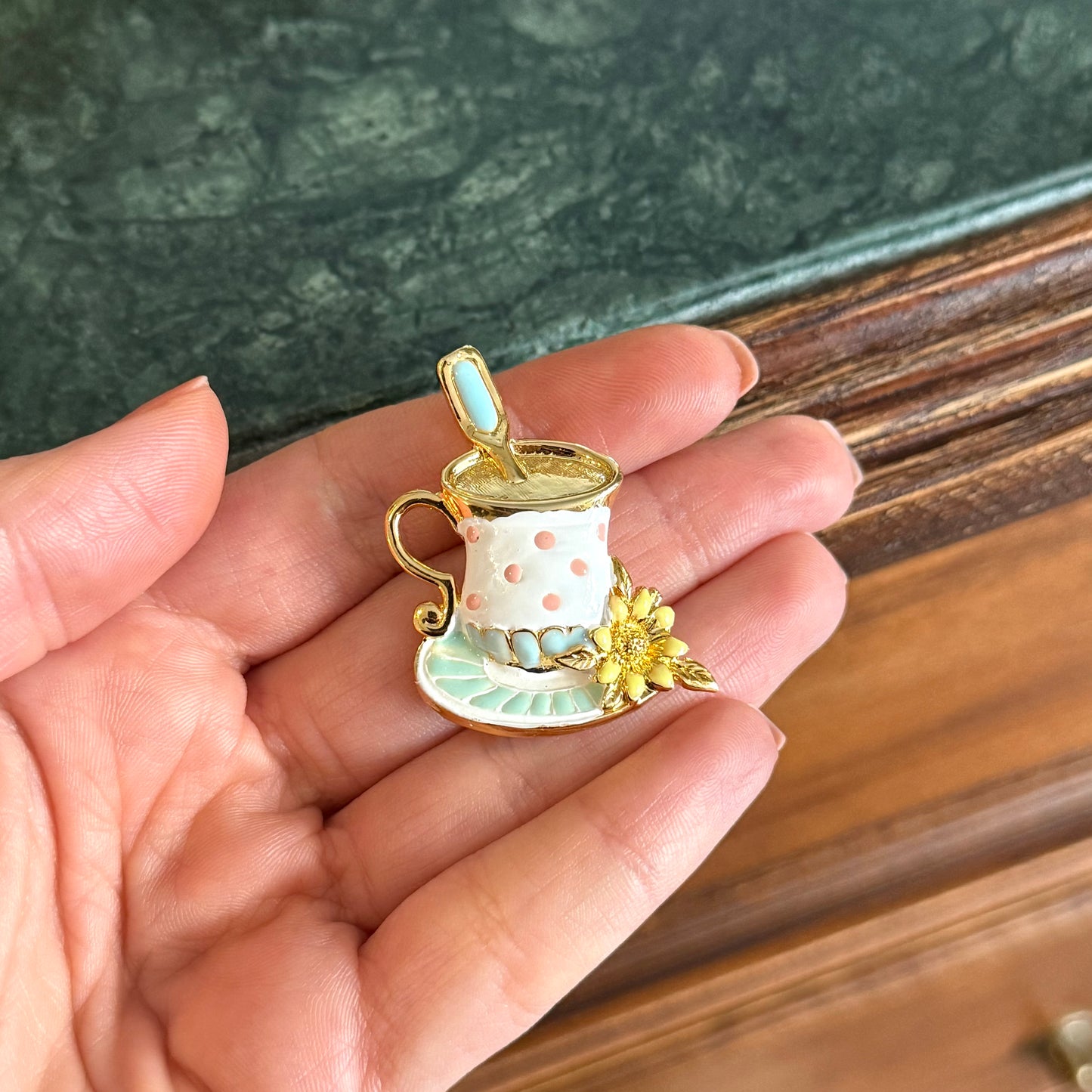 Danecraft İmzalı Set (Broş/Küpe)