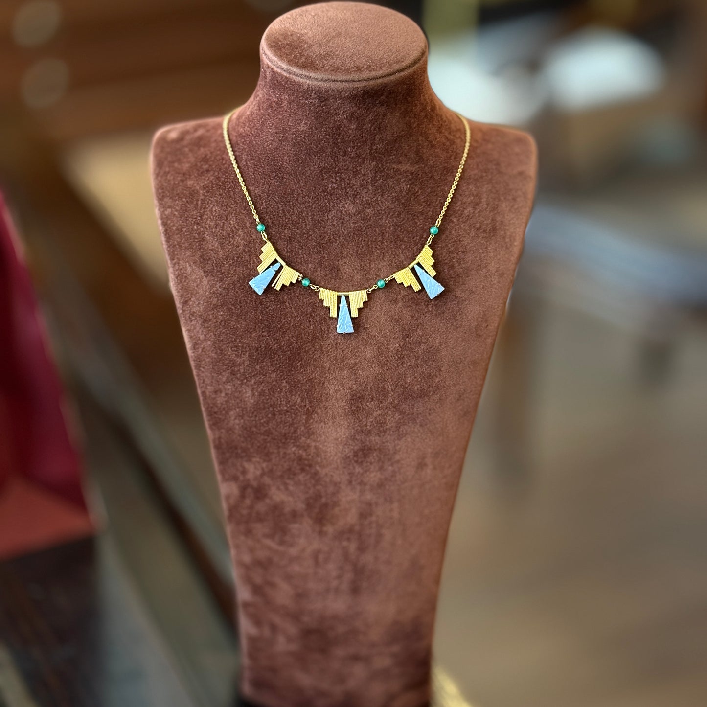 Vintage Art Deco Kolye