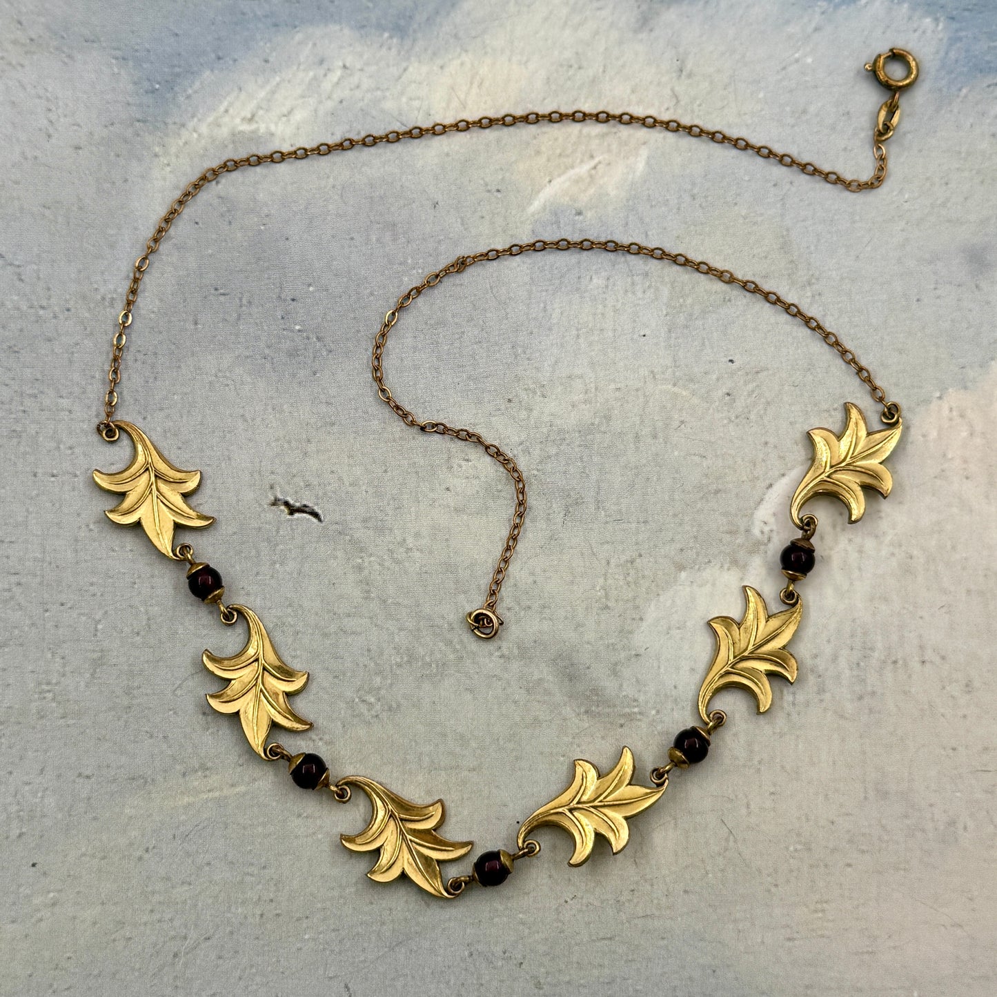 Vintage Art Nouveau Kolye