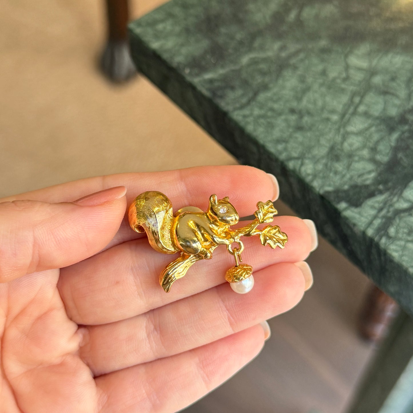 Vintage Sincap Pin Broş