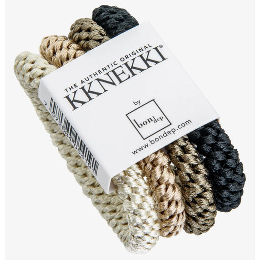 KKNEKKI Bileklik & Saç Lastiği 4'lü Set