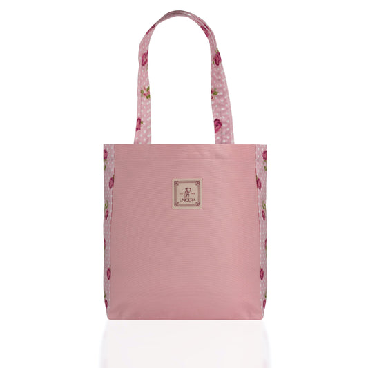Pembe Çiçekli Çanta - Tote Bag Koleksiyonu