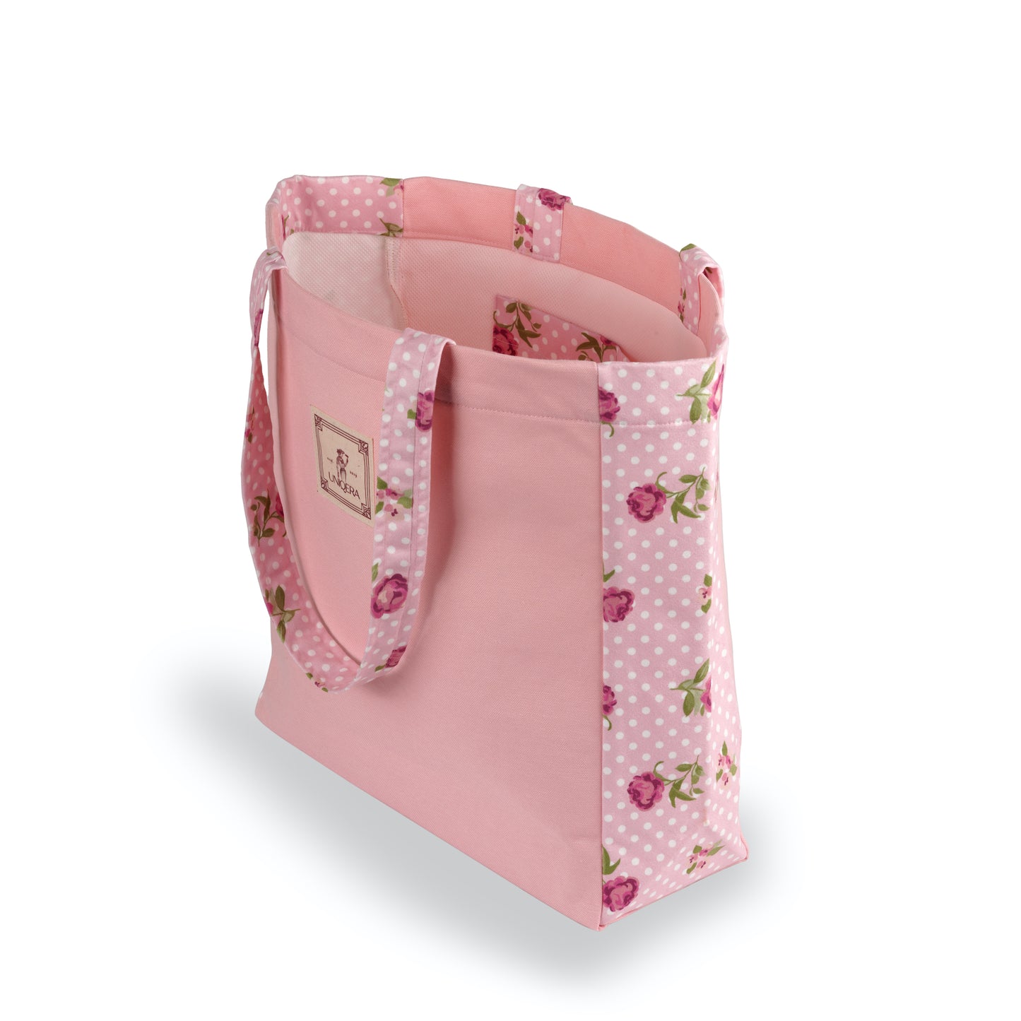 Pembe Çiçekli Çanta - Tote Bag Koleksiyonu