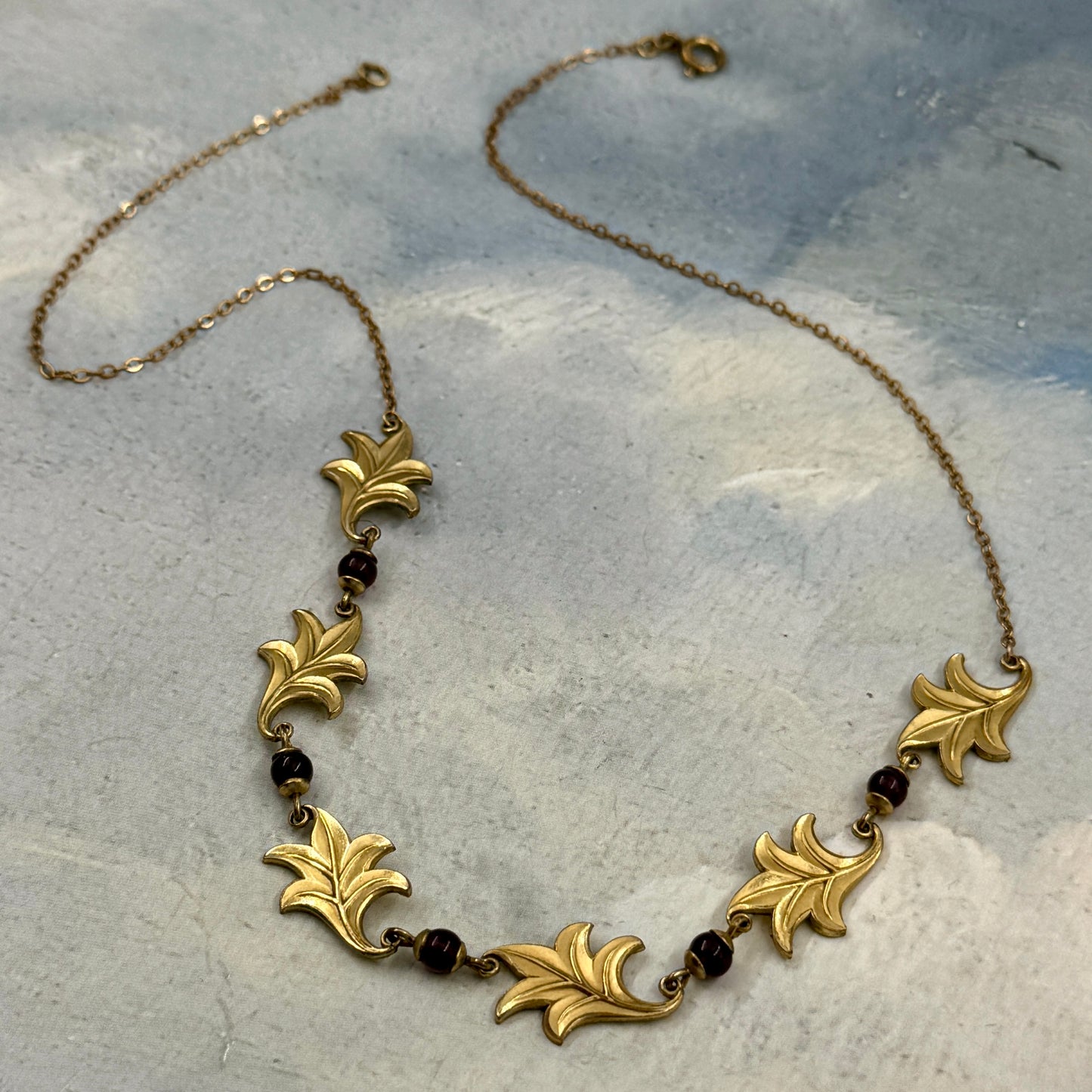 Vintage Art Nouveau Kolye
