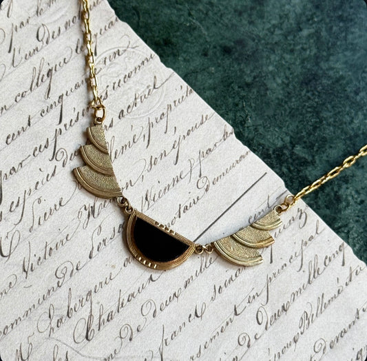 Vintage Art Deco Kolye