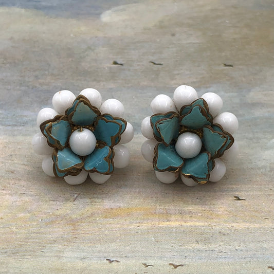 West Germany İmzalı Antika Küpe