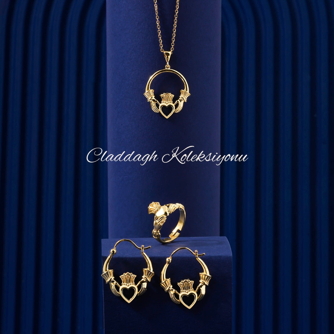 Claddagh Artisan Küpe